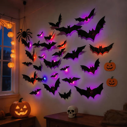 Halloween LED Bat Wall